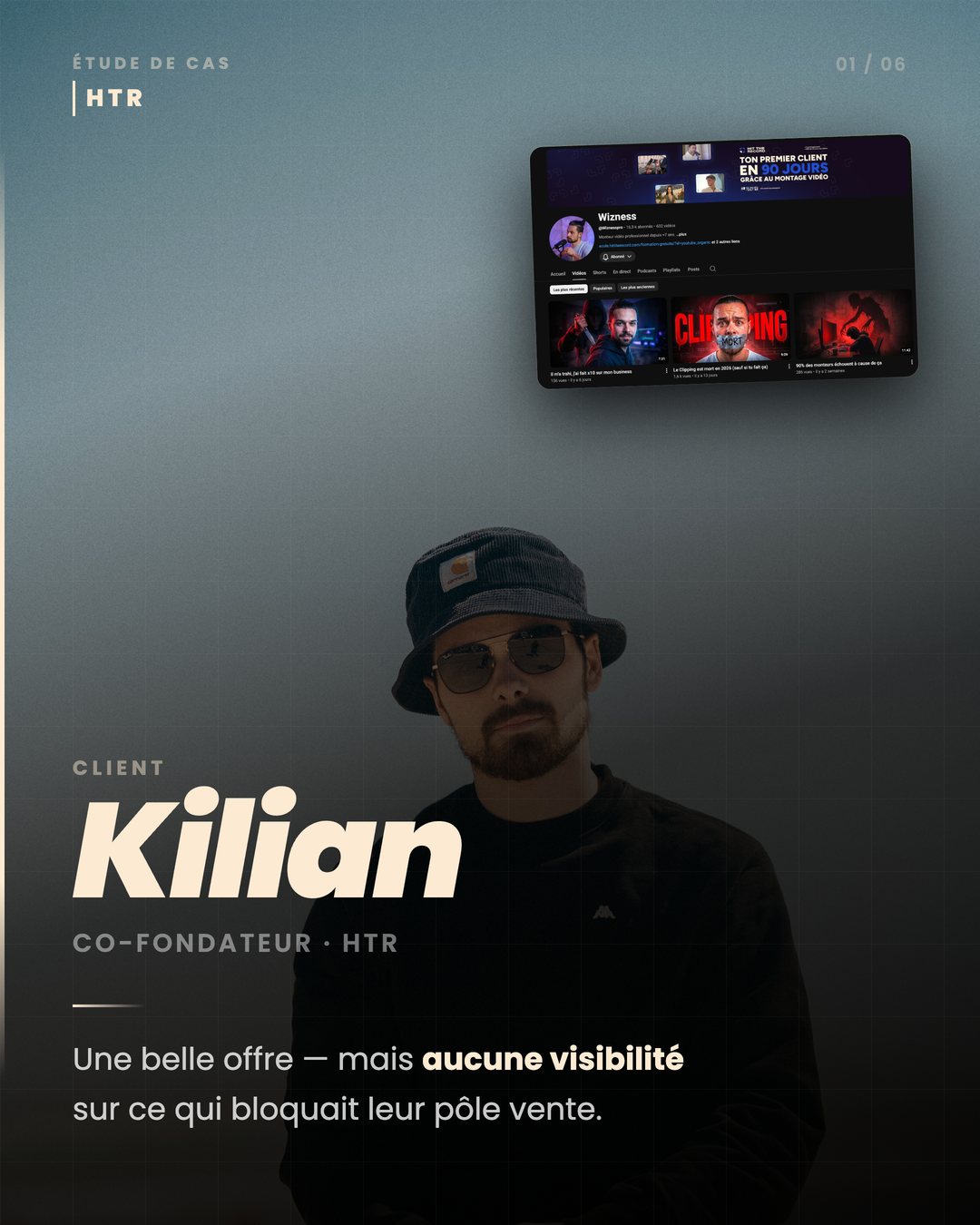 Kilian — présentation du cas HTR